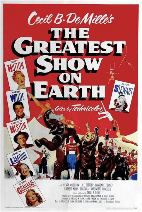 O Maior Espetáculo da Terra : Poster
