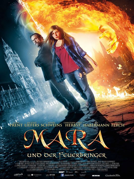 Mara e o Senhor do Fogo : Poster