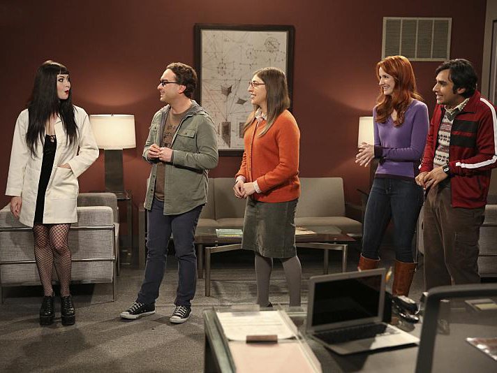 The Big Bang Theory : Fotos Johnny Galecki, Mayim Bialik, Kunal Nayyar