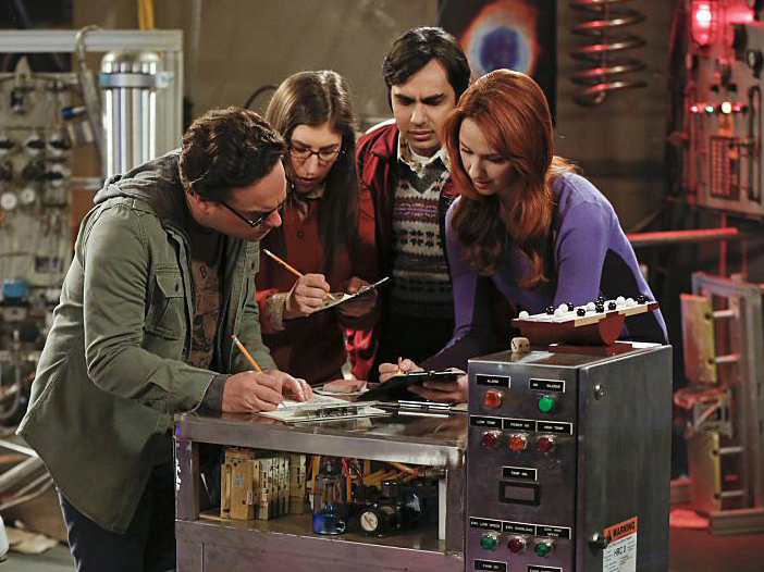 The Big Bang Theory : Fotos Kunal Nayyar, Mayim Bialik, Laura Spencer, Johnny Galecki