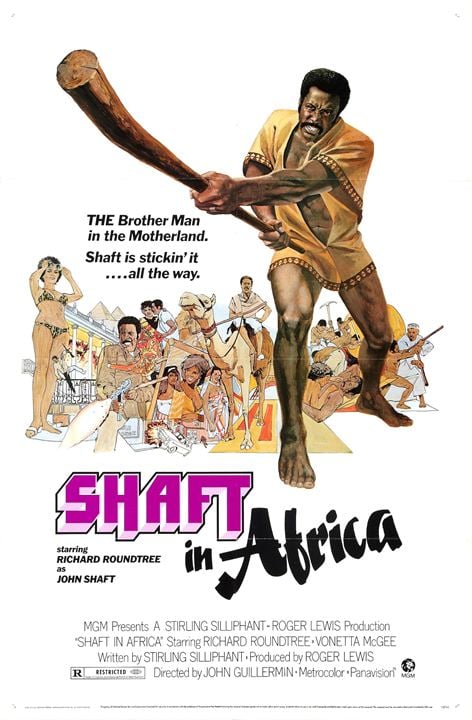 Shaft na África : Poster