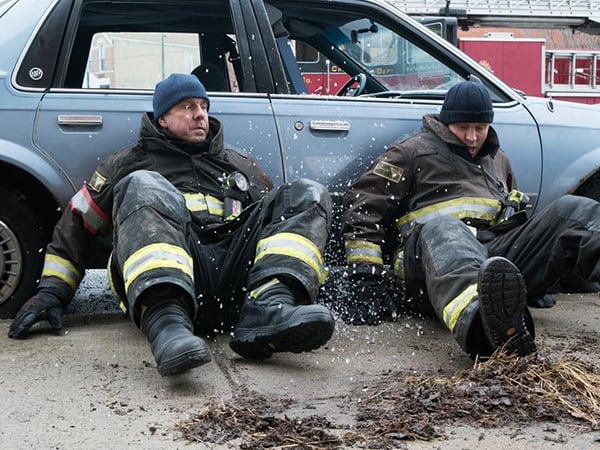 Chicago Fire : Fotos Kenny Johnson, Jesse Spencer