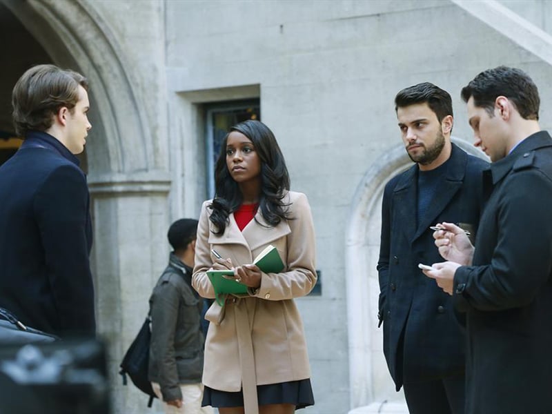 Fotos Matt McGorry, Aja Naomi King, Jack Falahee