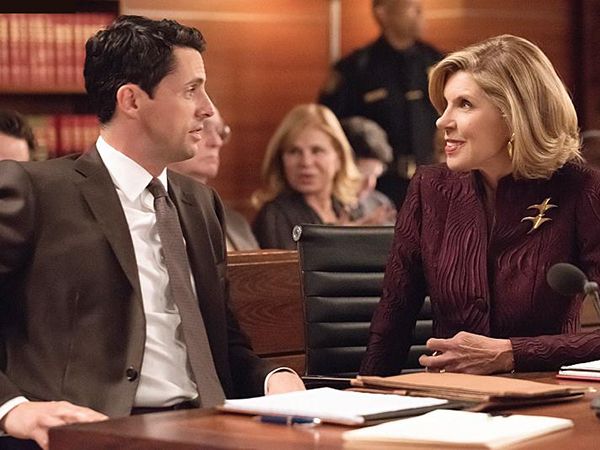 The Good Wife : Fotos Josh Charles, Christine Baranski