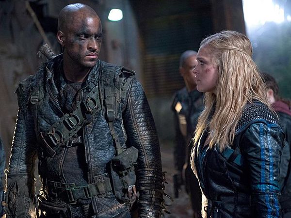 The 100 : Poster Eliza Taylor, Ricky Whittle