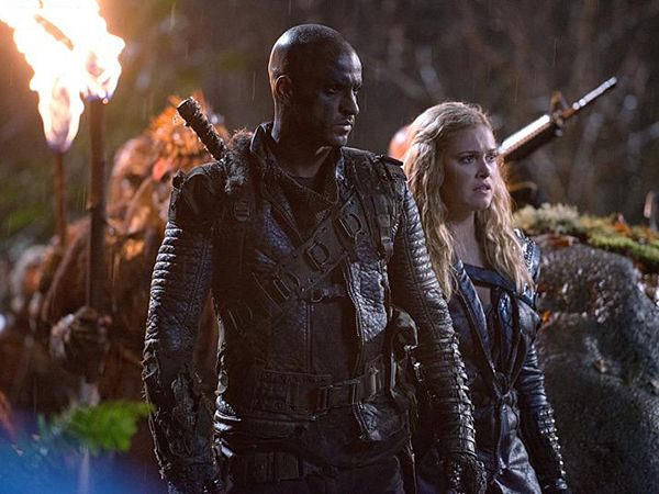 The 100 : Fotos Eliza Taylor, Ricky Whittle