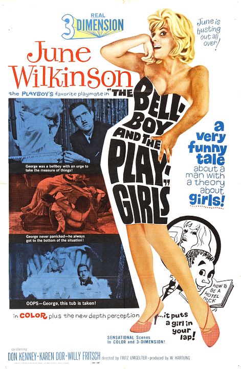 The Bellboy and the Playgirls : Poster