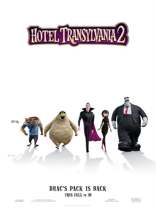 Hotel Transilvânia 2 : Poster