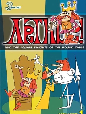 Arthur e Os Cavaleiros Quadrados da Távola Redonda : Poster