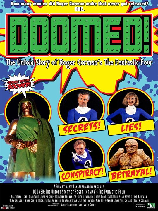 Doomed - A Inacreditável História do Quarteto Fantástico de Roger Corman : Poster