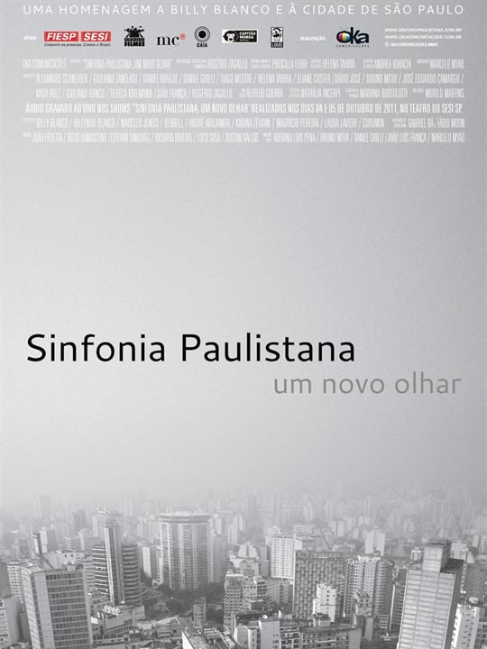 Sinfonia Paulistana, Um Novo Olhar : Poster