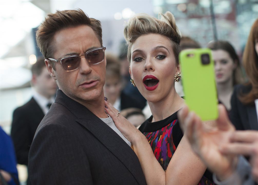 Vingadores: Era de Ultron : Fotos Scarlett Johansson, Robert Downey Jr.
