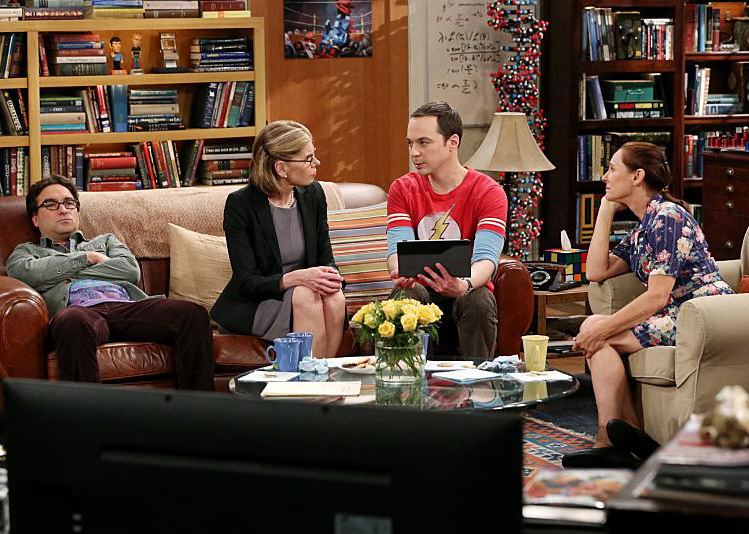 The Big Bang Theory : Fotos Jim Parsons, Christine Baranski, Laurie Metcalf, Johnny Galecki