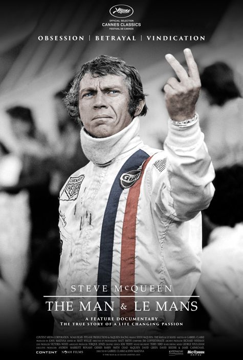 Steve McQueen: o Homem e a Velocidade : Poster