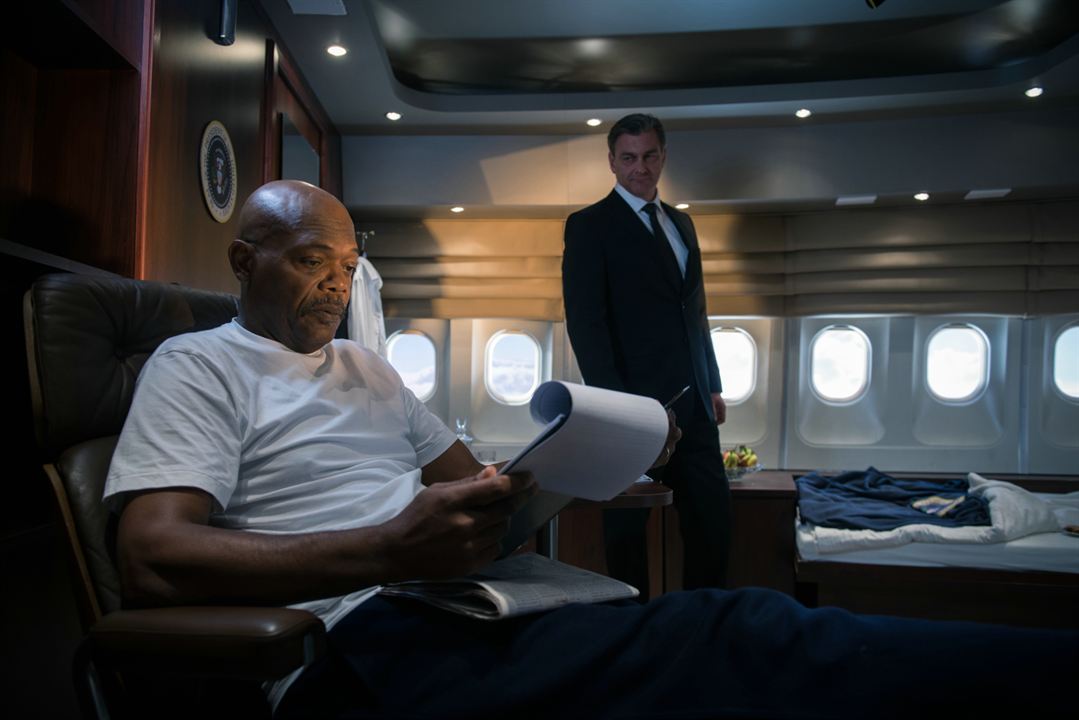 Caçada ao Presidente : Fotos Samuel L. Jackson, Ray Stevenson