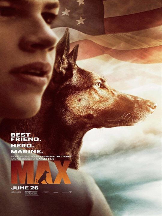 Max - O Cão Herói : Poster