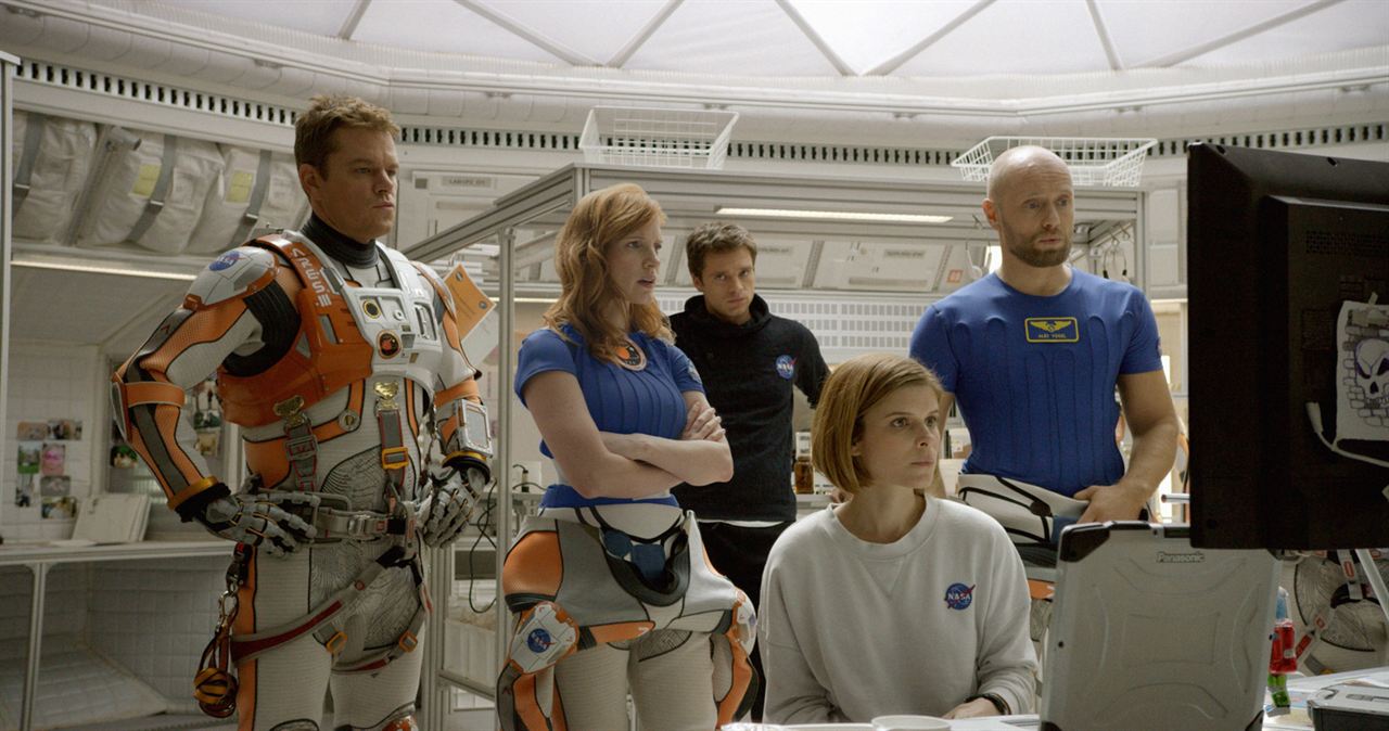 Perdido em Marte : Fotos Sebastian Stan, Jessica Chastain, Matt Damon, Aksel Hennie, Kate Mara