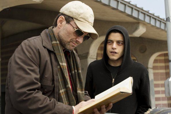 Mr. Robot : Fotos Christian Slater, Rami Malek