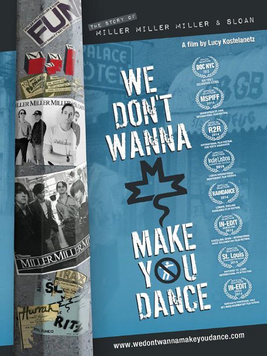 We Don't Wanna Make You Dance : Poster