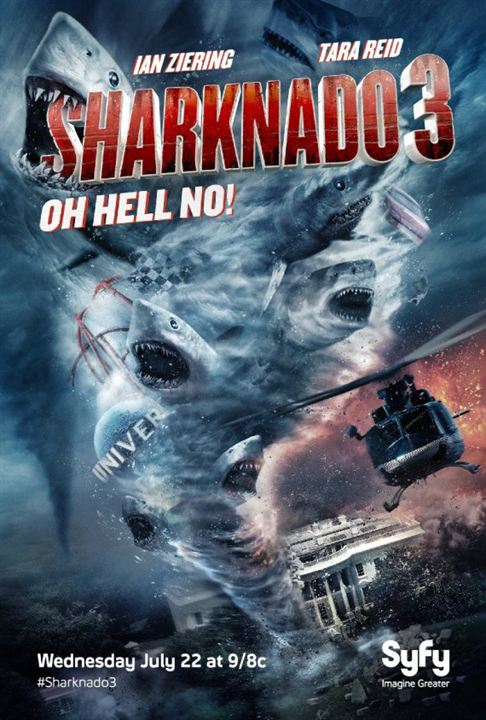 Sharknado 3: Oh, Não! : Poster