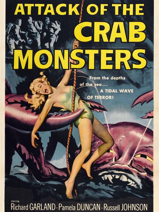 Attack of the Crab Monsters : Poster