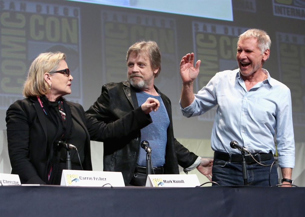 Star Wars: O Despertar da Força : Revista Mark Hamill, Harrison Ford, Carrie Fisher