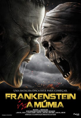 Frankenstein vs. A Múmia : Poster