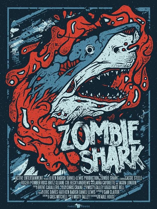 Zombie Shark : Poster