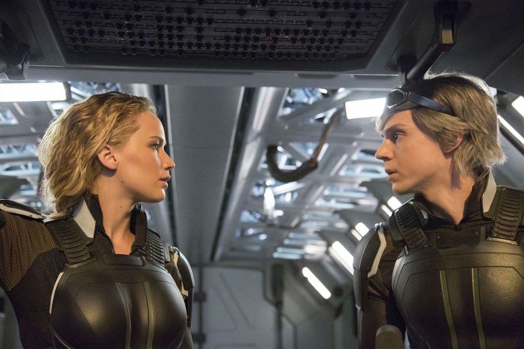 X-Men: Apocalipse : Fotos Evan Peters, Jennifer Lawrence