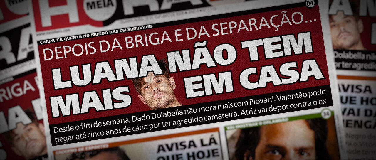 Meia Hora e as Manchetes que Viram Manchete : Fotos
