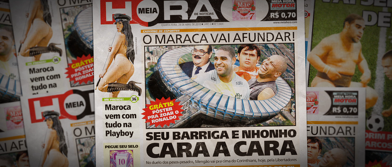 Meia Hora e as Manchetes que Viram Manchete : Fotos