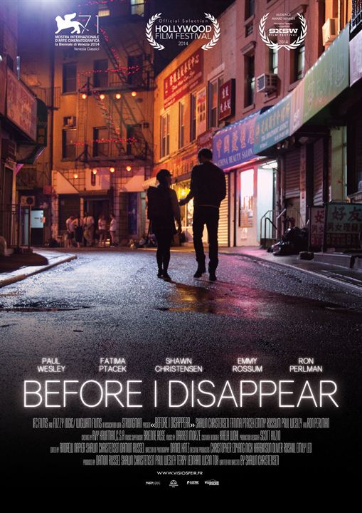 Before I Disappear : Poster