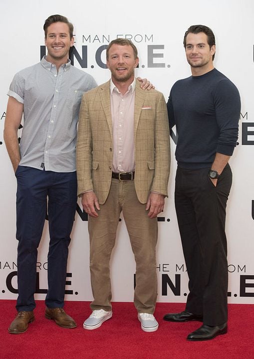 O Agente da U.N.C.L.E. : Revista Armie Hammer, Guy Ritchie, Henry Cavill