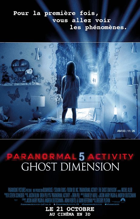 Atividade Paranormal: Dimensão Fantasma : Poster