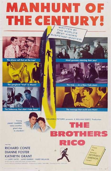 Os Irmãos Rico : Poster