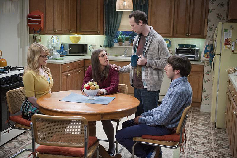 The Big Bang Theory : Fotos Kevin Sussman, Simon Helberg, Mayim Bialik, Melissa Rauch