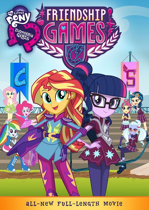My Little Pony Equestria Girls 3: Jogos da Amizade : Poster
