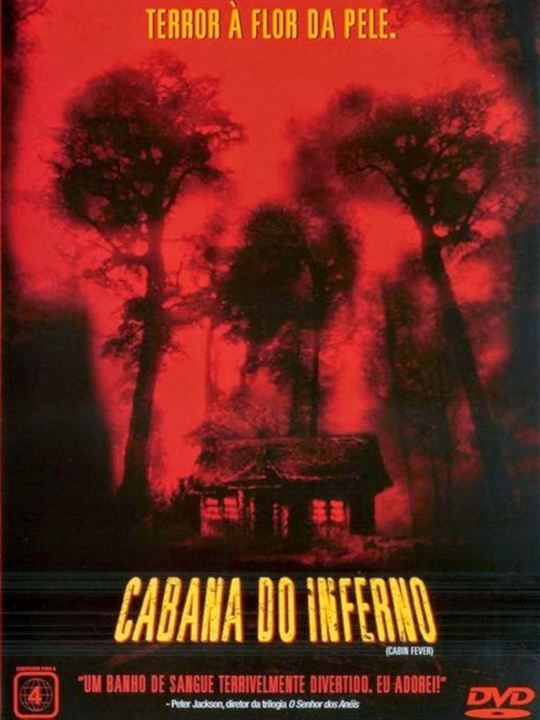Cabana do Inferno : Poster
