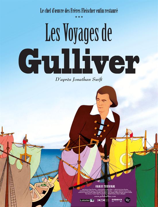 As Viagens de Gulliver : Poster