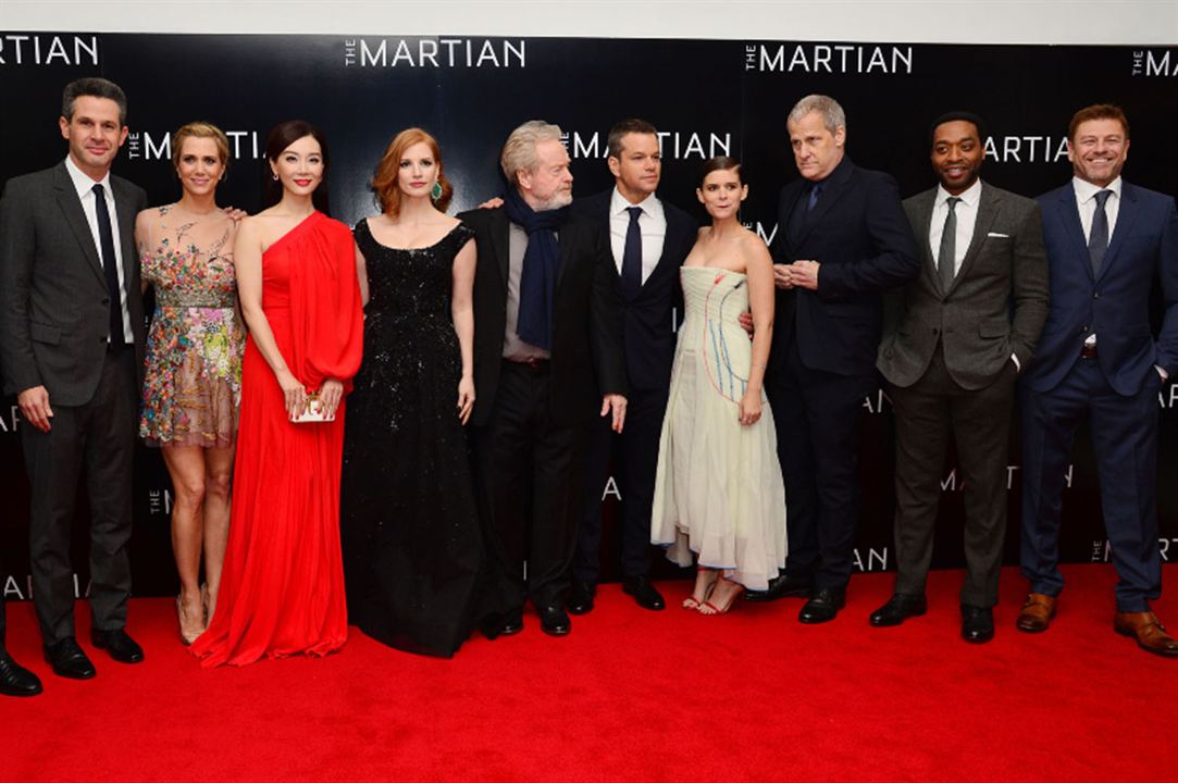 Perdido em Marte : Revista Kate Mara, Jessica Chastain, Matt Damon, Ridley Scott, Chiwetel Ejiofor