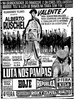 Luta nos Pampas : Poster