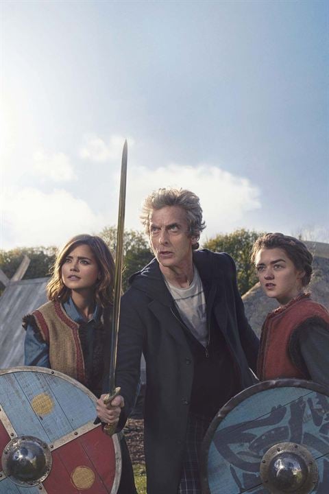 Doctor Who (2005) : Fotos Jenna Coleman, Maisie Williams, Peter Capaldi