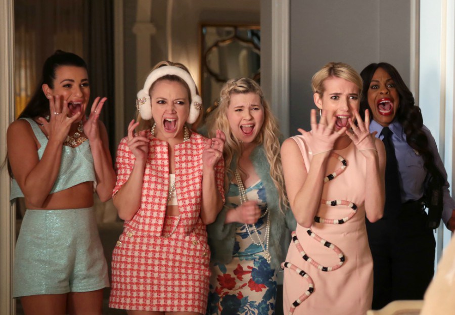 Scream Queens : Fotos Abigail Breslin, Lea Michele, Billie Lourd, Emma Roberts, Niecy Nash