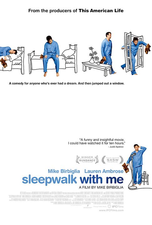 Sleepwalk with Me : Poster