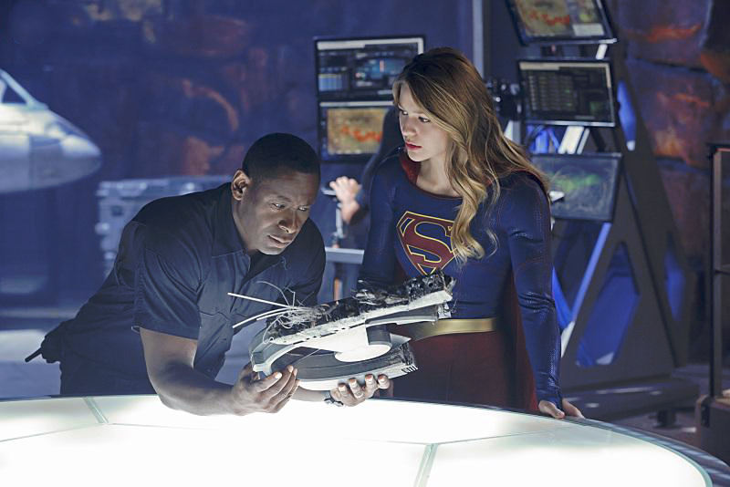 Supergirl : Fotos David Harewood, Melissa Benoist