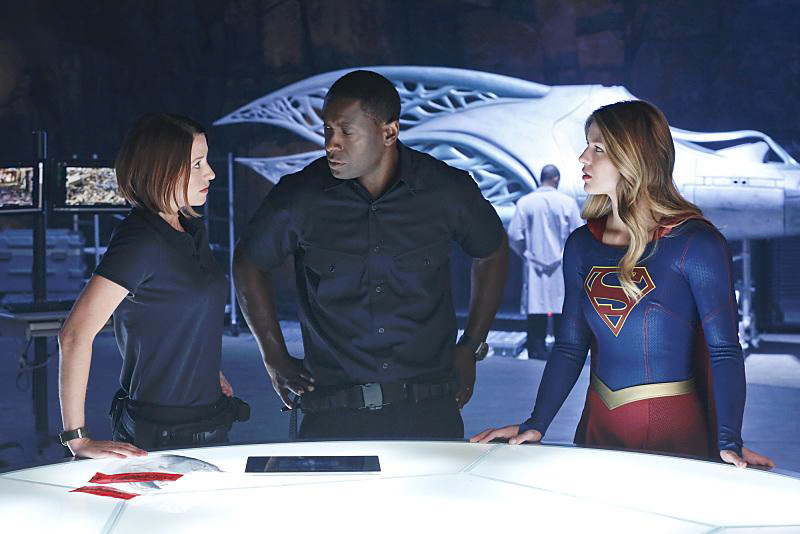 Supergirl : Fotos David Harewood, Melissa Benoist, Chyler Leigh