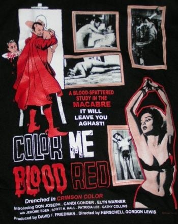 Color Me Blood Red : Poster