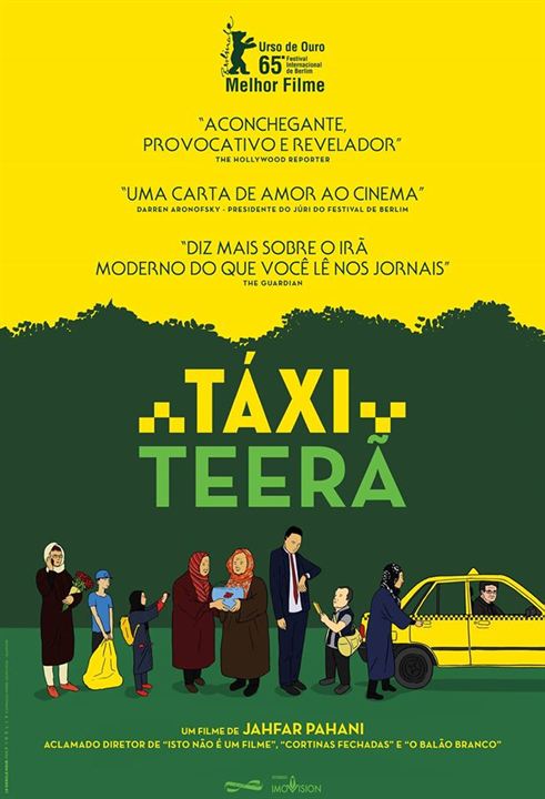 Táxi Teerã : Poster