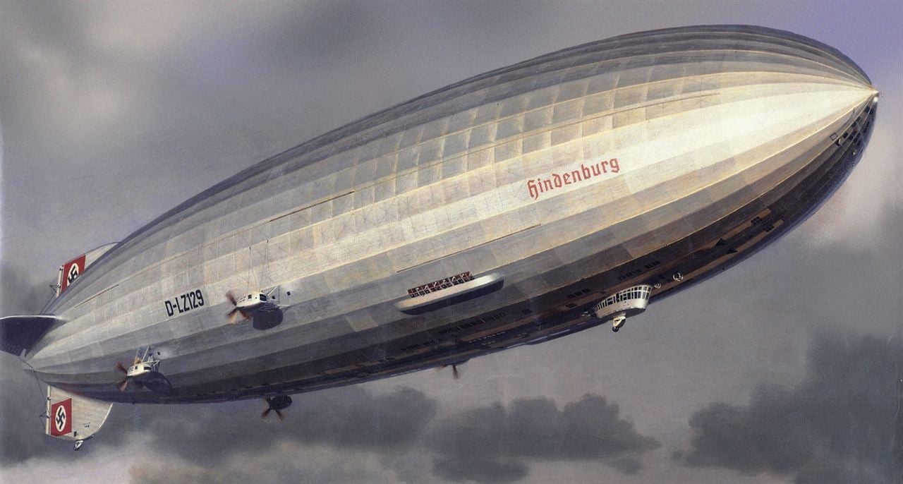 O Dirigível Hindenburg : Fotos