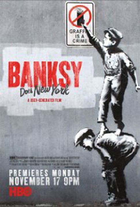 Banksy Ocupa New York : Poster